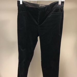 Black Velvet Pants